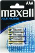 Baterie Alkaliczne Maxell AAA LR03 - 4 szt.