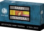 Farby tempera Astra 6 kolorów 20ml