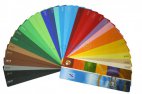 Karton kolorowy brystol B2 mix kolorów Kreska - 20 arkuszy
