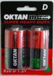 Bateria Oktan D R20 1,5V