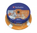 Płyta Verbatim DVD-R 4.7GB Printable cake 25 sztuk