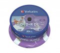 Płyta Verbatim DVD+R DL 8.5GB Double Layer Printable cake 25 sztuk