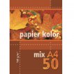 Papier ksero Kreska A4 160g mix kolorów 50 arkuszy