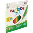 Kredki ołówkowe 24 kolory Carioca Titta
