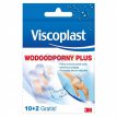 Plaster wodoodporny Viscoplast Plus 10 sztuk + 2 gratis