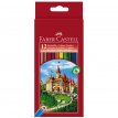 Kredki ołówkowe Faber Castell 12 kolorów sześciokątne