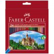 Kredki ołówkowe Faber Castell 24 kolory sześciokątne