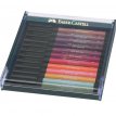 Zestaw pisaków Pitt Artist Pen Brush Faber Castell 12 kolorów kolory ziemi