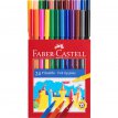 Flamastry Faber Castell 24 kolory