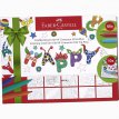 Flamastry Faber Castell Connector 60 kolorów+10 pocztówek do kolorowania