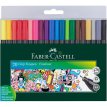 Cienkopisy Faber Castell Grip 20 kolorów