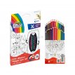 Kredki ołówkowe Fiorello Super Soft 36 kolorów