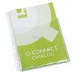 Koszulki na katalogi Q-Connect 3/4 A4 krystaliczne 180μm