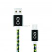 Kabel USB 2.0 uniwersalny do USB-C Exc Diamond 1.5m