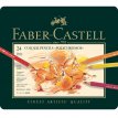 Kredki Faber Castell Polychromos 24 kolory metalowe pudełko