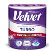 Ręczniki papierowe w roli celulozowe Velvet Turbo 3 warstwowe