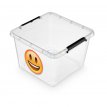 Pojemnik do przechowywania Orplast Simple Box Emotikon 32l