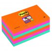 Karteczki samoprzylepne Post-it 3M Super Sticky promienne kolory 6x90 kartek 127x76mm