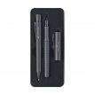 Zestaw prezentowy pióro+długopis Faber Castell Grip 2011 All Black