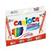 Pisaki dwustronne Birello 24 kolory Carioca