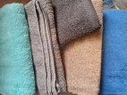 Ręcznik bawełniany 140x70 beżowy