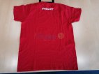 T-shirt długi rękaw rozmiar M kolor czerwony bez personalizacji