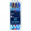 Zestaw długopisów Schneider Slidger Memo XB 3 kolory