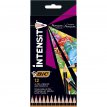Kredki ołówkowe Bic Intensity Premium 12 kolorów