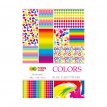 Blok z motywami HappyColor A4 15 arkuszy Colors