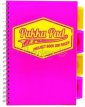 Kołozeszyt Pukka Pad Project Book Neon B5 200 stron kratka różowy 