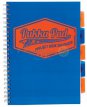 Kołozeszyt Pukka Pad Project Book Neon A4 200 stron kratka niebieski