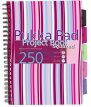 Kołozeszyt Pukka Pad Project Book Stripes A4 250 stron kratka 